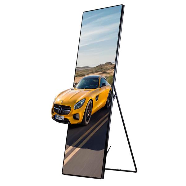 P1.9 Small Pitch Poster Light Box Displays , Digital Signage Led Screen SMD1010