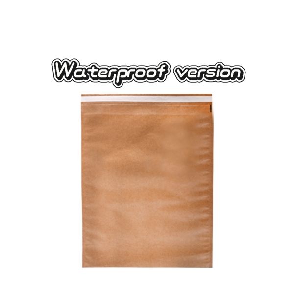 PE Coated Kraft Paper Bag 120 - 160gsm Rain Resistant Waterproof Honeycomb Packing Paper