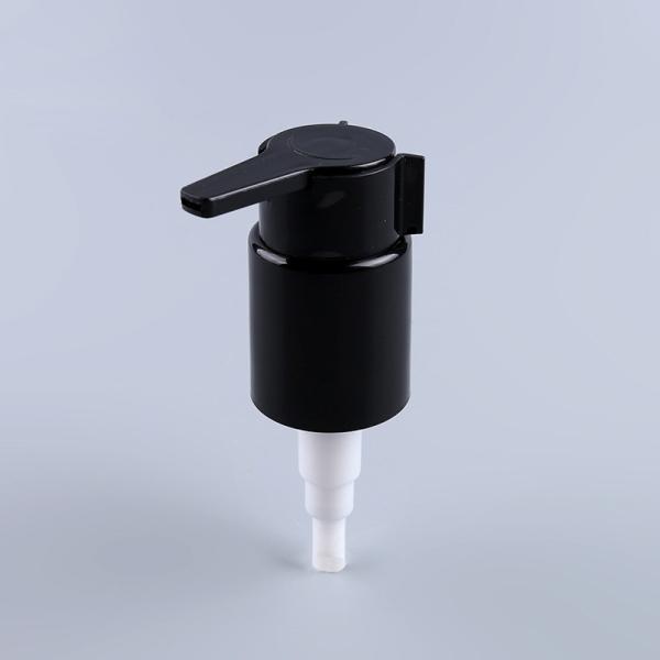Black color Cosmetic Pump Head 24/415  plastic lotion pump sprayer with clip