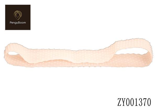 Skin Friendly 24cm*4cm Silicone Headband Translucent Color Anti Slip