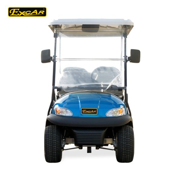 Electric Golf Car 48V 4 Seaters with Adjustable Inductive Accelerator and Aluminum Chassis for Performance and Durability