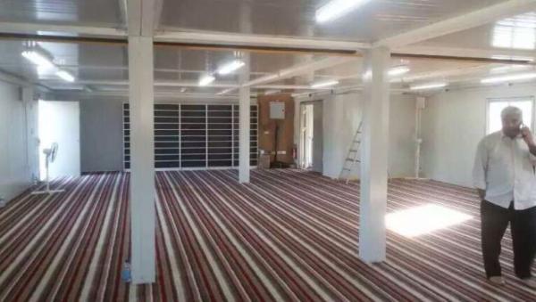 beautiful luxury 2 floors 20ft sandwich panels container house to UK