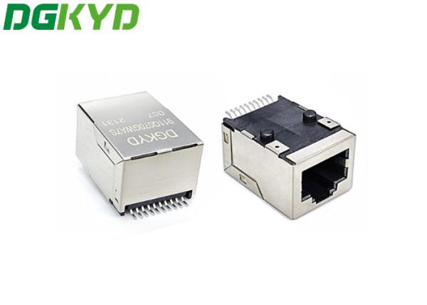 TAB-UP Gigabit Integrated Transformer Shielding SMD RJ45 Network Connector Without Light DGKYD911Q070GWA7S057
