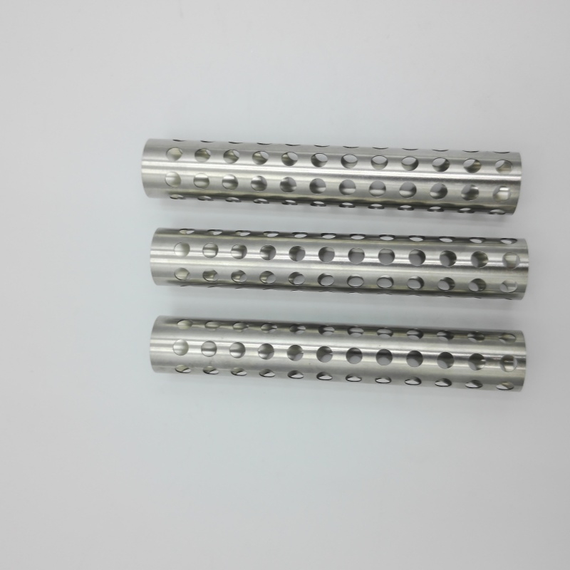 Round Stainless Steel Capillary Tube Laser Cutting Hollow Out