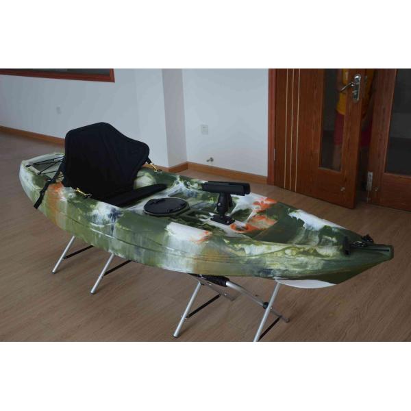 Los niños recreativos del deporte se sientan en el kajak, 6 pies de los niños del kajak plástico de posiciones múltiples del reposapiés