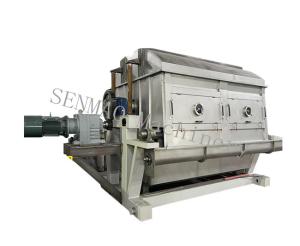Sticky Material Drying Rotary Drum Scraper Dryer Customized