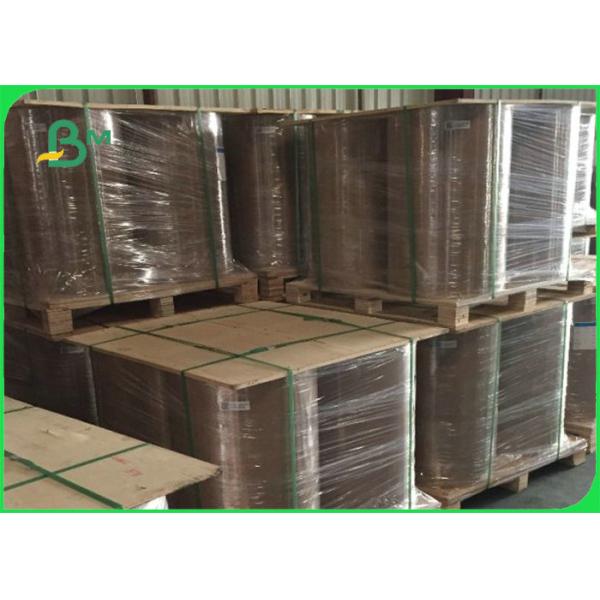 Natural Kraft Paper Roll  материал пульпы девственницы крена бумаги 100гсм 120гсм естественный Крафт для хозяйственной сумки