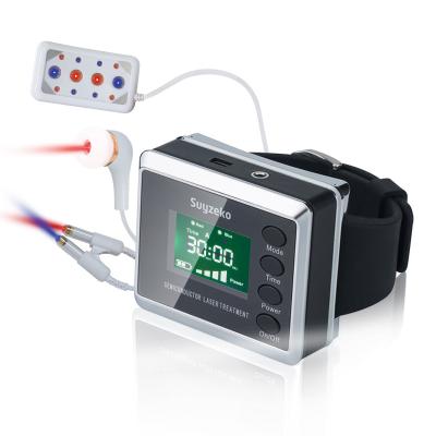 laser nasal do relógio do laser do lllt da acupuntura do laser do semicondutor da terapia da luz vermelha