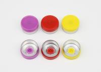 secousse médicale de fiole d'injection colorée sans heurt de bride de 13mm outre de chapeau