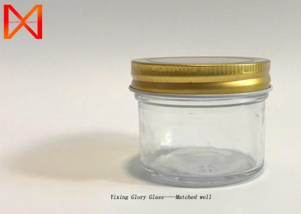 Butter Refrigerator Glass Storage Containers With Lids , Glass Honey Jars Durbale