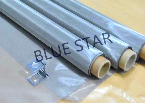304 316L 50 Micron Stainless Steel Mesh , Plain Weave Fine Wire Mesh Sheets