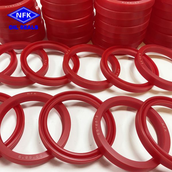 Custom Hydraulic Piston Seal U-SEAL with Polyurethane Material for High Pressure Resistance (35MPa)