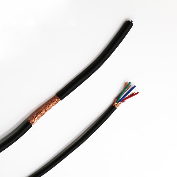 RVVP Shielded Flexible Fire Resistant Cable 4 Core Oxygen Free Copper 300/300V