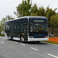 autobus électriques de basse d'entrée de 12m batterie du plancher EV avec la suspension d'air
