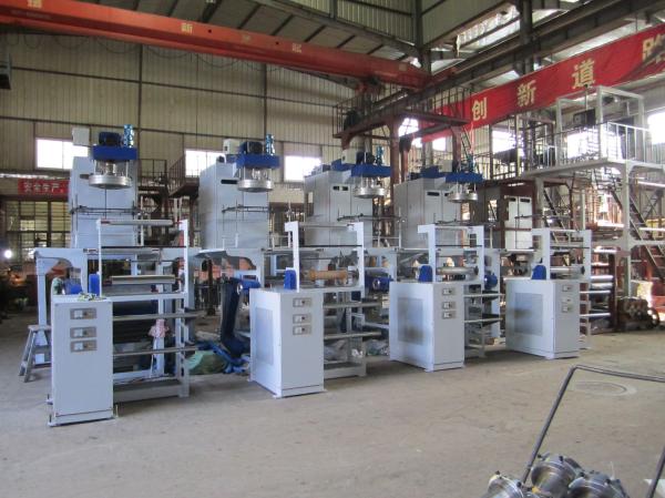 Automatic PP Film Blowing Machine With Doble Winder blow molding equipment