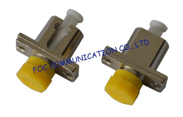LC - SC Hybrid Optical Fiber Adapter , Singlemode Fiber Optic Cable Adapter