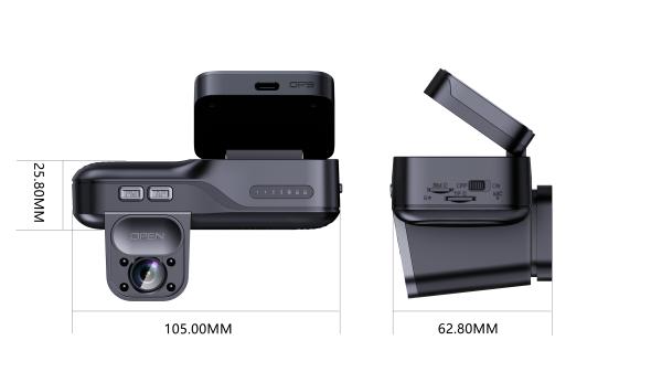 4G SIM Dual Lens Car Dash Cam 4K Monitoreo del modo de estacionamiento para automóviles Visión nocturna de vehículos Radar WIFI Navegación GPS delantero y trasero
