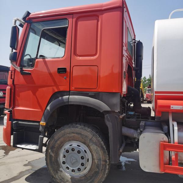 6x4 20M3 Used Water Tanker Truck  , Used Howo Water Bowser Truck