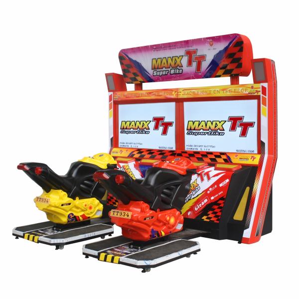 Plug Tipo US Plug Crianças Racing Amusement Game Machine com sistema operado por moeda