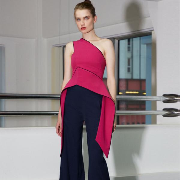 2018 верхних частей пинка дамы шеи моды