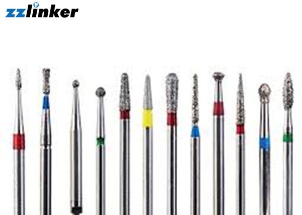 LA CA Dental Diamond Burs For Low Speed Handpiece Contra Angle 2.35mm Diameter