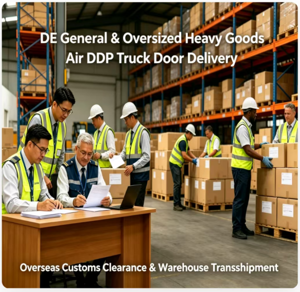 Air DDP Shipping Truck Door Delivery Service For General / Oversized Heavy Goods