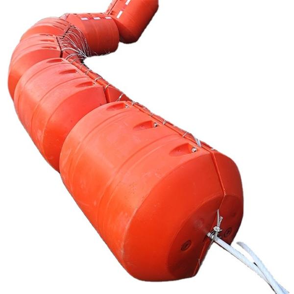 Barreiras flutuantes marítimas Barreiras de rompimento de fronteiras Soluções de