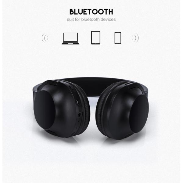 40mm Wireless Bluetooth Headphones HD Stereo Sound Over Ear Deep Bass Headest