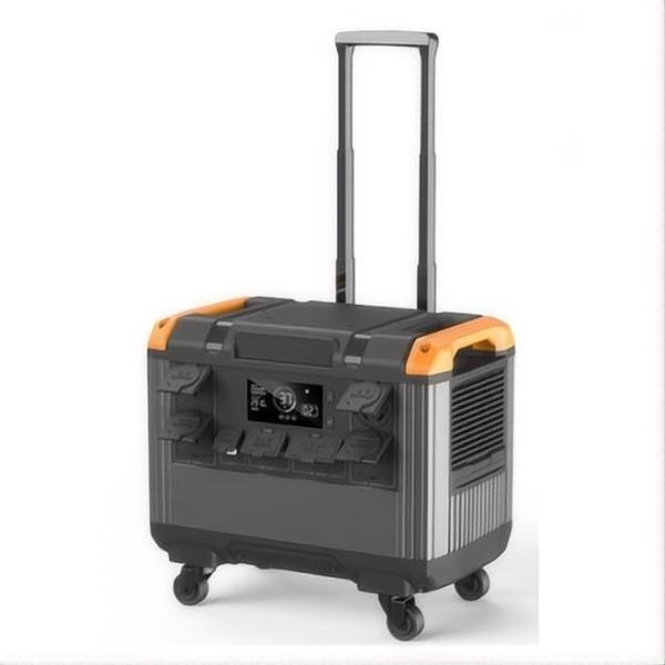 Station électrique extérieure portable de 3000 W Batterie au lithium fer