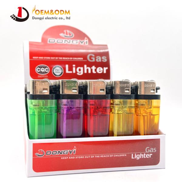 Dongyi 2025 OEM 80mm Disposable Flint Lighters Cigar Smoking Electric Custom Logo Gas Cigarette Lighter