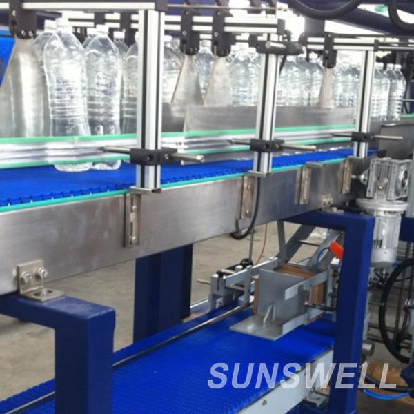Juice PET Bottle Thermal Contraction Heat Shrink Wrapping Machine Carbonated Drink Linear Shrink Wrap Packing Machine