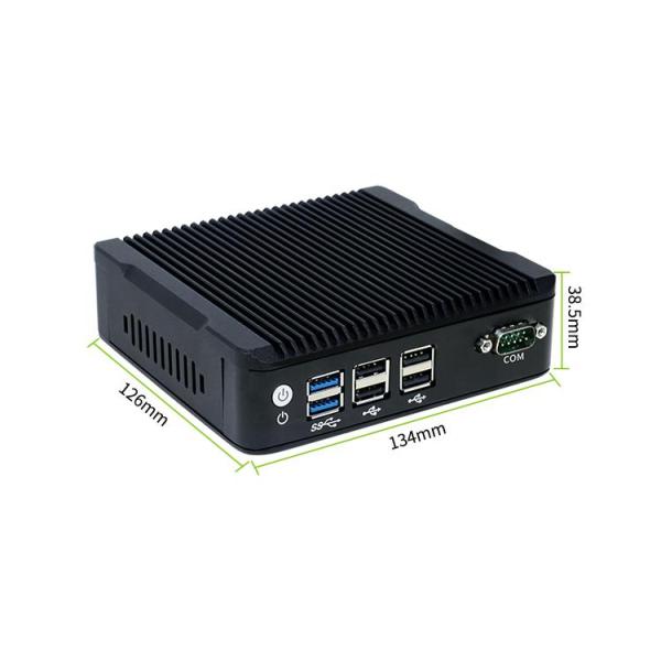 Нано-N5 Плюс Промышленный Мини ПК Квад-Ядерный J3710 1XMSATA 2.5 HDD 2XUSB3.0