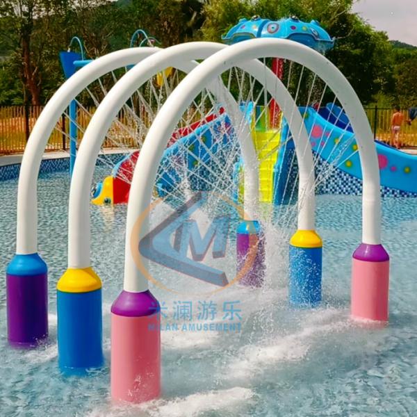 High Open Straight Speed Racer Water Slide For Amusement Park