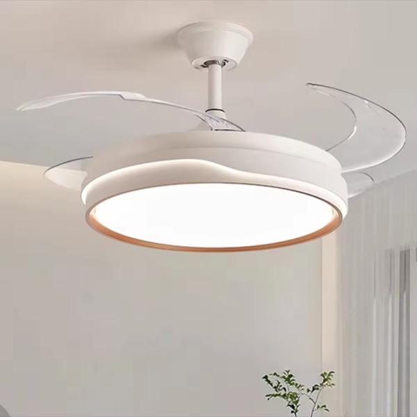 wholesale  Multifunctional Iron+ABS+Acrylic Environment-friendly 18W Ceiling Fan Light