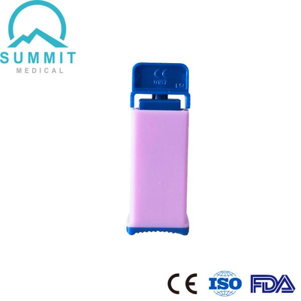 Pourpre stérilisé gamma 100 des bistouris de sécurité 28G 1.8mm par boîte
