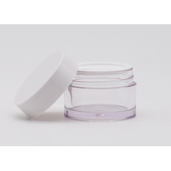 Сливк ПЭТГ пластиковая раздражает косметику упаковывая с крышкой ПП белой для продуктов красоты