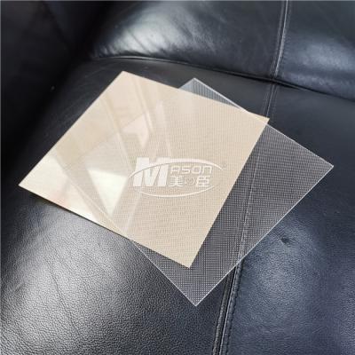 1220x2440mm 4mm Acrylic Light Guide Plate LGP For Lighting