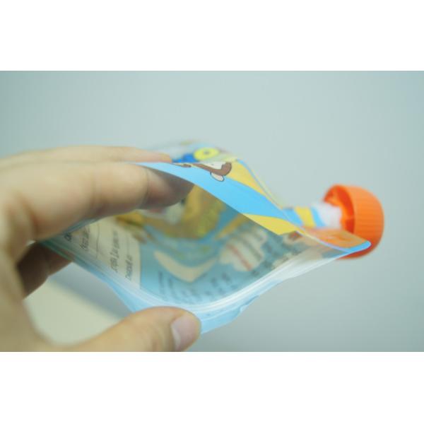 Многоразовый водоустойчивый упаковывать мешка Spout стоит вверх Ziplock мешок еды младенца с Spout