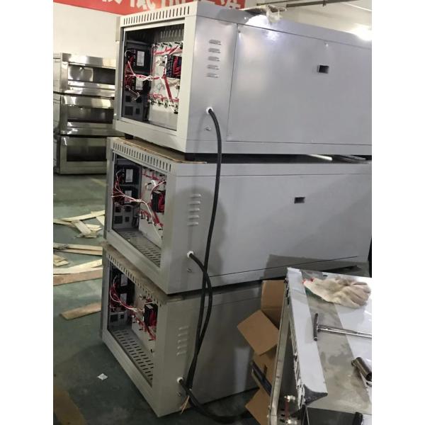 2 Deck 4 Pan Baker Electric Oven Commercial Electric Bread Oven Frees Tanding