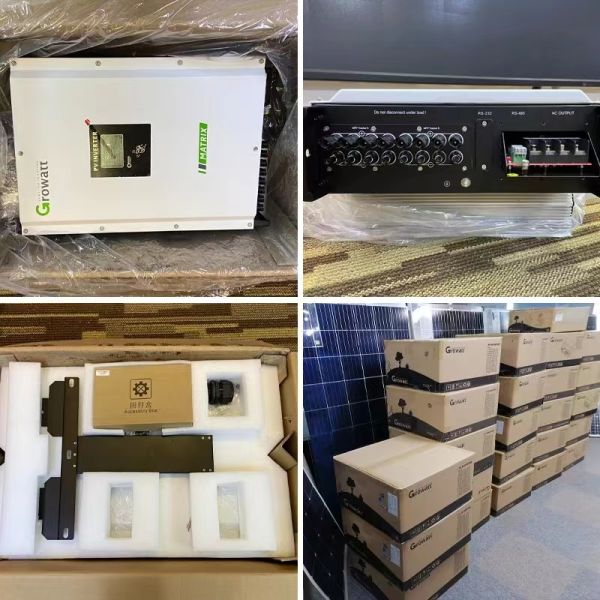 Growatt MAX 60KTL3 LV 7 MPPT 3 Phase Growatt on Grid Inverter Growatt 60kw Solar Inverter for Industry