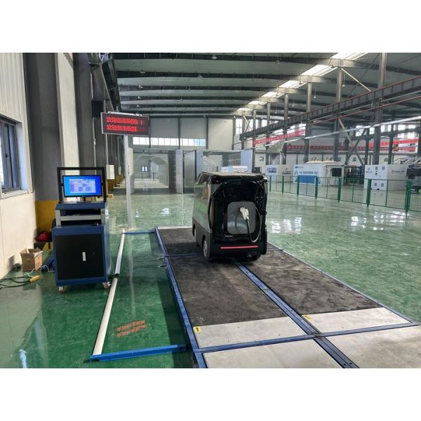 Cartesykj Luxury 4 flats brake tester side slip tester axle load tester suspension tester 4T Vehicle inspection equipment vehicle test lane for car 4CTHPB-4
