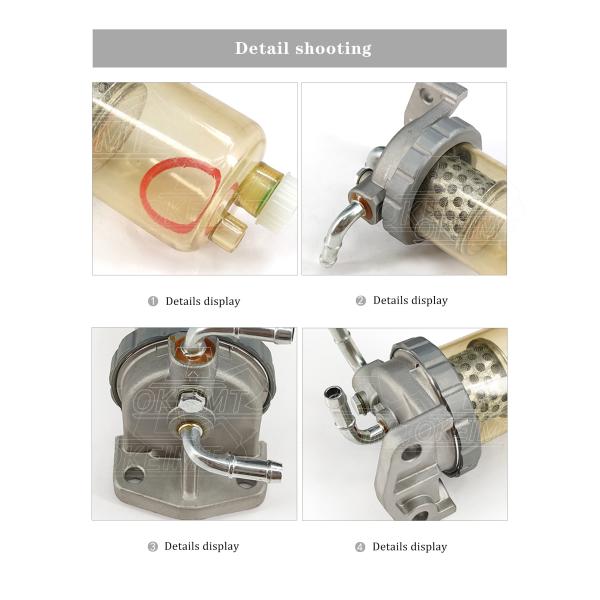 Разделитель воды PC200-7 топлива ловушки воды 6003119733 600-311-9732 600-311-9733