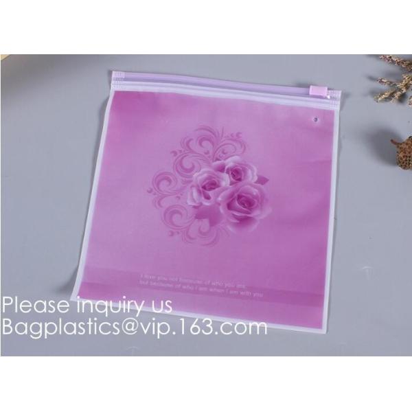 Recyclable Stand-Up Clear Plastic Cosmetic Promotion Packing Bag,Reusable Wet Wipe Eva Stand Up Pouch Bag, bagease, bag