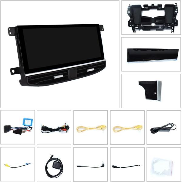 Викнав Авторадио Для Porsche Panamera ((2010-2016) 12,3 дюйма Синий световой экран Мультимедийный проигрыватель GPS Навигация DVD Авто