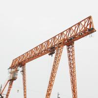 10 Ton Trussed Type Automated Rail montaram o pórtico Crane Electric Single Girder