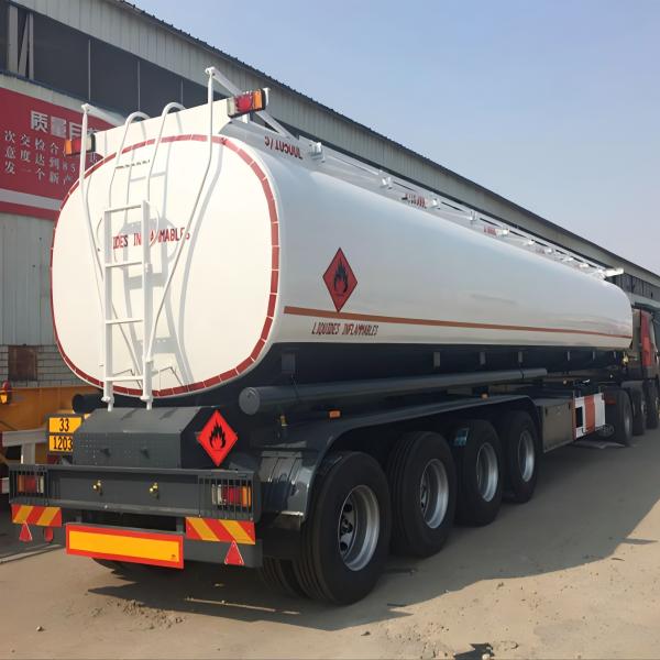 CIMC Chinese new design best quality cheap price 3 or 4 axis stainless steel diesel fuel oil semi tanker truck trailer