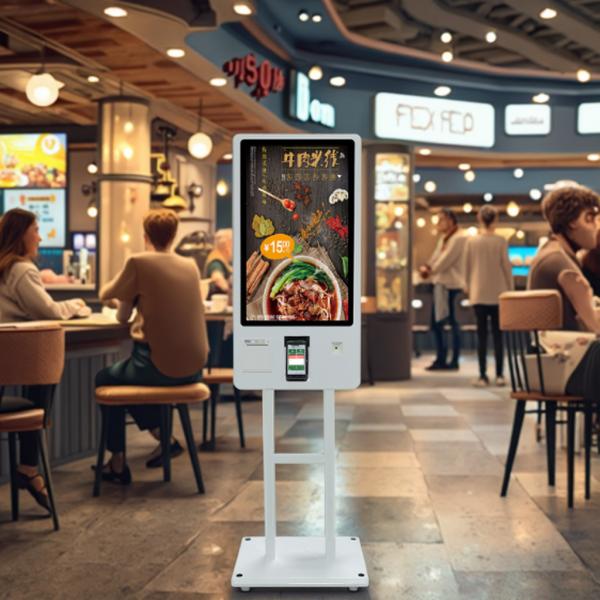 24 32 Self-Service Order Kiosk with SDK Function Touch Screen Kiosk Machine for McDonald's/KFC/Restaurant Self-Payment