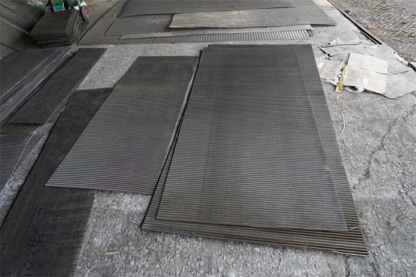 50 Micron Johnson SS316L Static Wedge Wire Screen Panel For Beer Filter