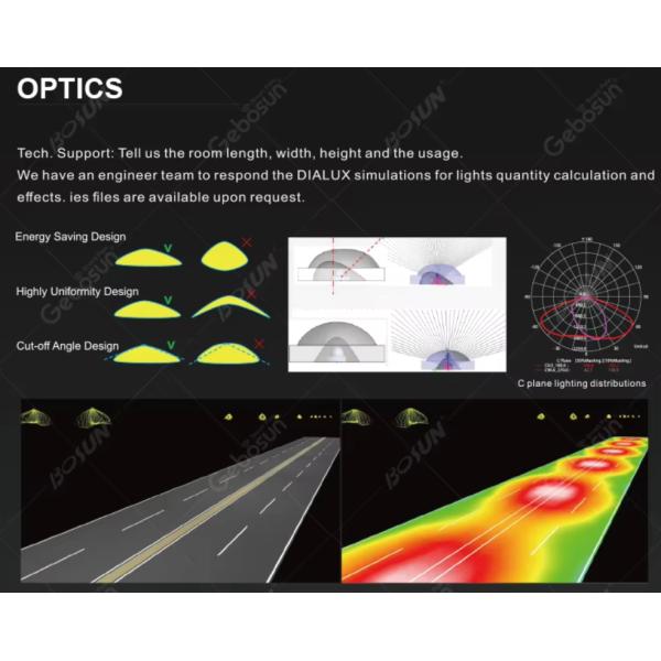 Parking lot lighting Outdoor Waterproof Ip66 Aluminum Streetlight 50w-200W Customized Street Light