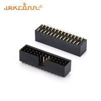 64P Box Header Connector Connectors Dip Type Dual Row Shrouded Pin Header